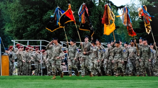 11th Airborne Division Change of Command Ceremony