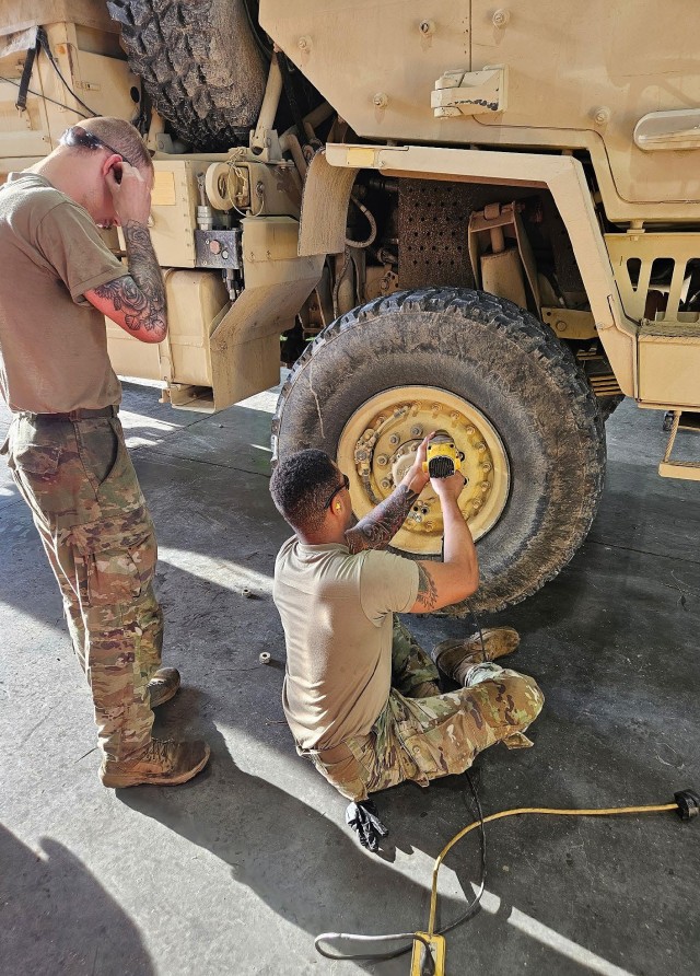 Ohio Guard Unit Excels Under Depot Tutelage