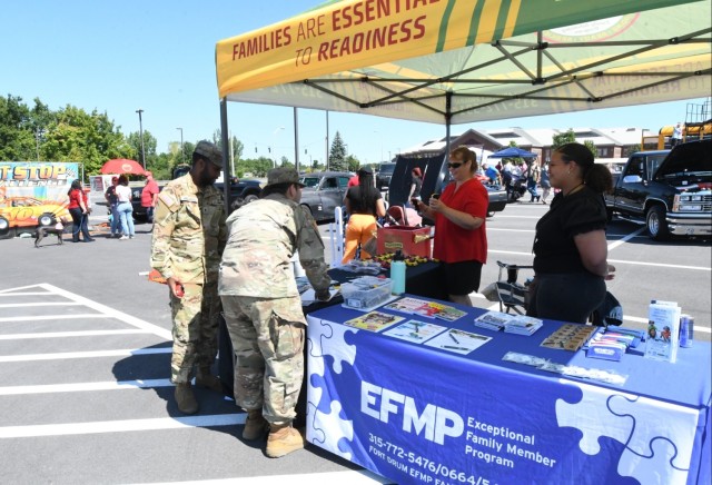 Fort Drum Family Advocacy Program hosts safety-themed car show