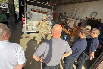 USAG Rheinland-Pfalz leaders connect with workforce at strategic support sites in Germany