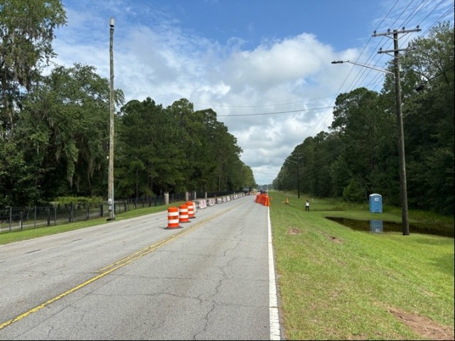 Fort Stewart mission partners come together to repair vital road