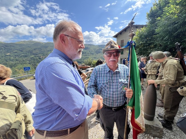 Ceremony in Pianosinatico to Honor Two U.S. Soldiers Killed in WWII