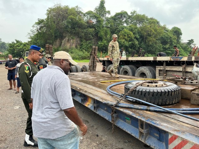 11th Airborne Division opens port to support Super Garuda Shield 25