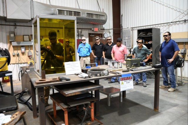 In late July of 2025, GC Laser Systems visited Yuma Test Center to deliver the system and to train and certify personnel from the Physical Test, Mass Properties, Machine Shop and Support Services who will use the Laser Ablation Cleaning System.