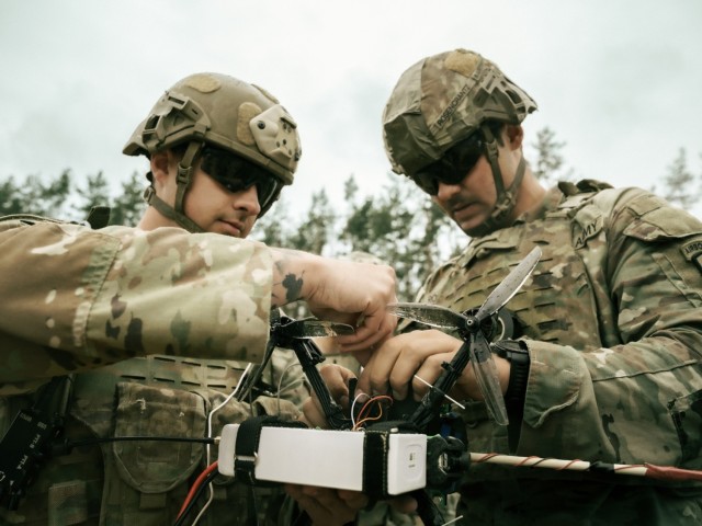 173rd Airborne Brigade Test FPV Drones During Swift Response 2025