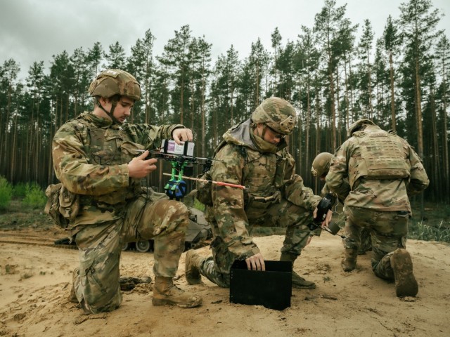 173rd Airborne Brigade Test FPV Drones During Swift Response 2025