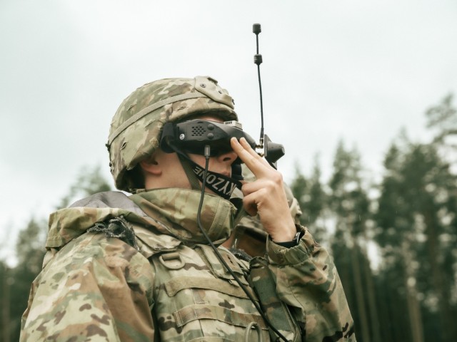 173rd Airborne Brigade Test FPV Drones During Swift Response 2025