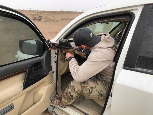 Army Explosive Ordnance Disposal techs help people out of flooded vehicle in New Jersey