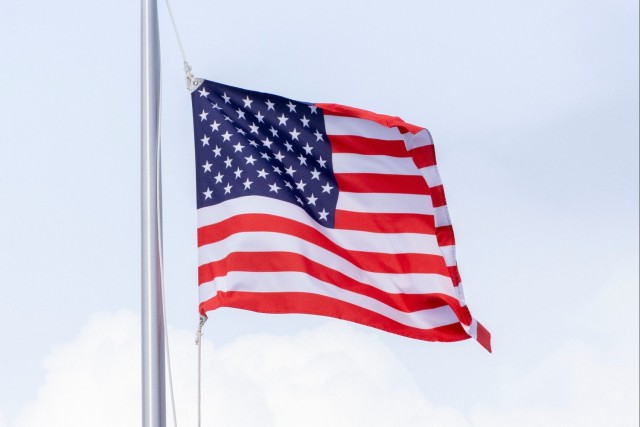 Yama Sakura 89 Ceremonial Flag Raising