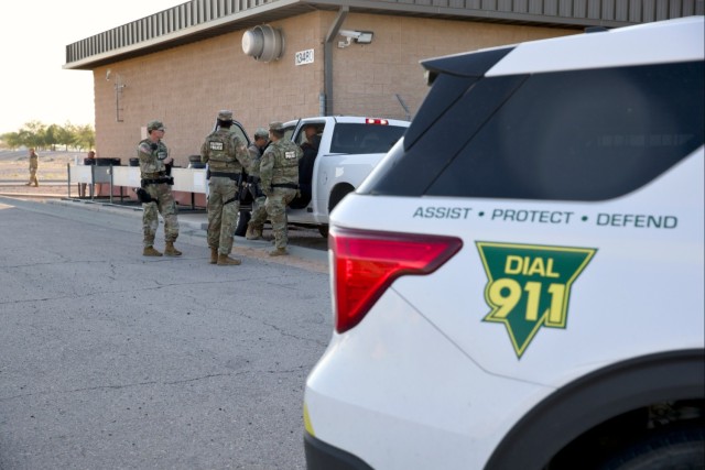 Multi-agency exercise sharpens Fort Bliss&#39;s protective edge
