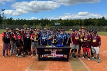 Units take to diamond in IMCOM-Europe softball championship at Bavaria