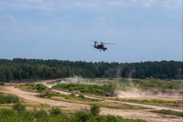 U.S. and Polish Forces Showcase Apache Air and Ground Integration Capabilities in Poland