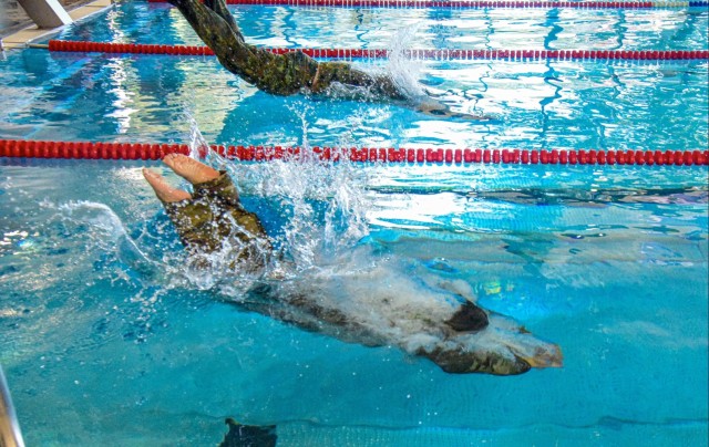 7th Army NCOA Participates in Ruck and Swim for GAFPB