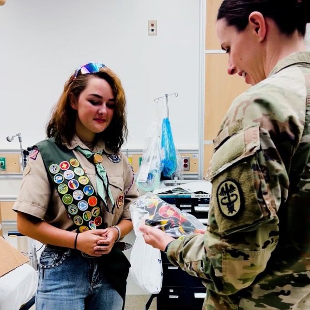 Eagle Scout candidate’s project makes Winn ER visits bearable for children