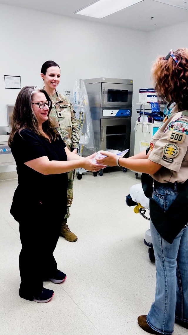 Eagle Scout candidate’s project makes Winn ER visits bearable for children