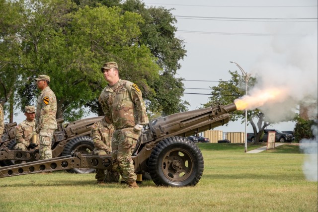 Cav Week 104 birthday ceremony