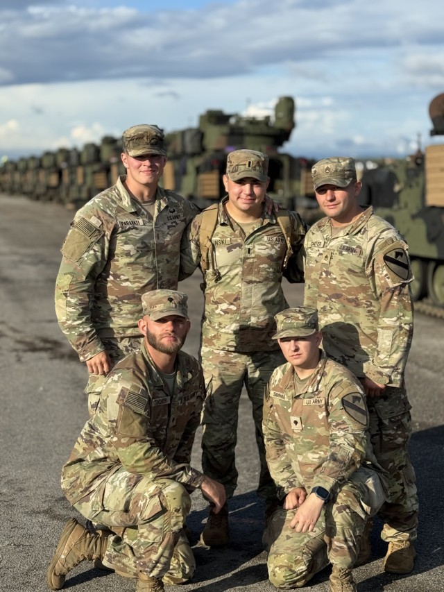 Over 100 Bradleys from 405th AFSB, TLSC-E issued to Cavalry Soldiers for Poland rotation