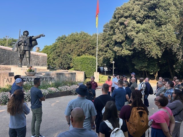 414th CSB members find parallels in WWI logistics, modern contracting