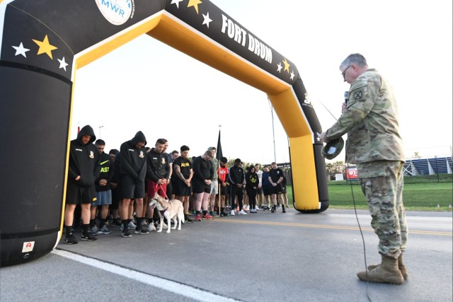 Fort Drum observes Patriot Day with Remembrance 5K Run