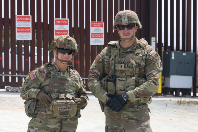 Border Mission Reunion, former professor and cadet