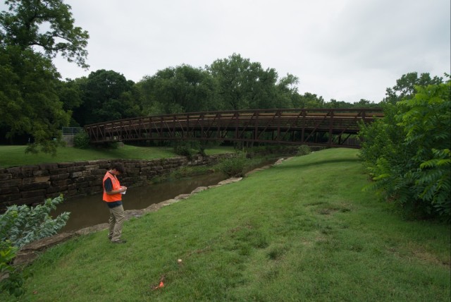 ‘Like a detective looking for evidence in a crime scene’: How collecting high-water marks helps flood risk reduction efforts