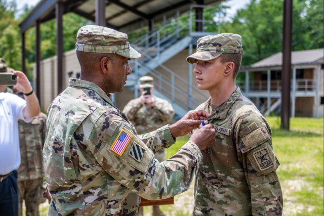2023 08 08 PV2 Matthew A. Cole Soldier&#39;s Medal Presentation