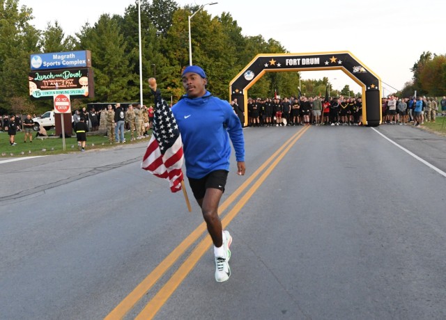Fort Drum observes Patriot Day with Remembrance 5K Run