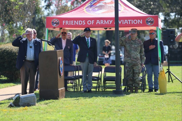 Vietnam Helicopter Pilots Association Memorial Dedicated at Fort Rucker