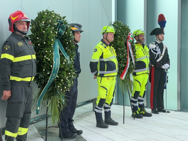 Soldiers and firefighters from U.S. Army Garrison Italy joined Italian officials Sept. 11 to mark the 24th anniversary of the terrorist attacks on America....