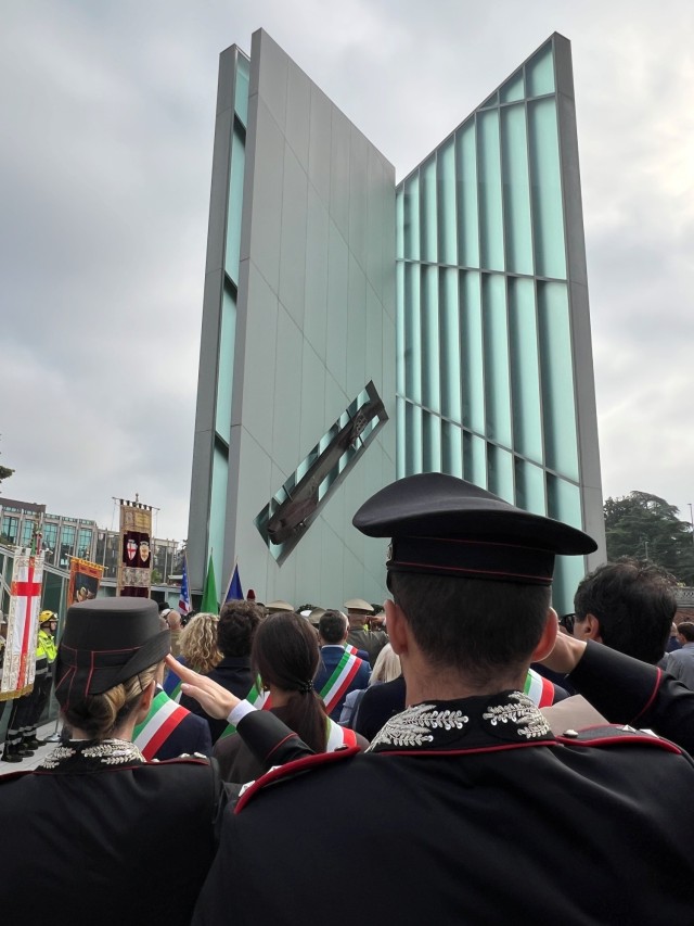 Soldiers and firefighters from U.S. Army Garrison Italy joined Italian officials Sept. 11 to mark the 24th anniversary of the terrorist attacks on America....