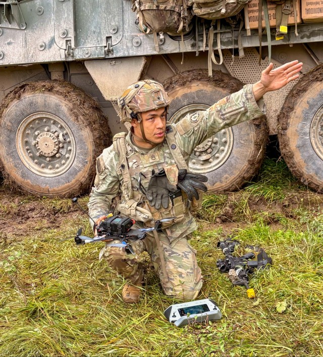 2nd Cavalry Regiment Hunter-Killer Drone Team