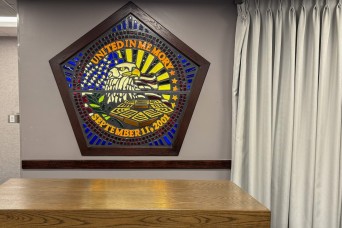 Fragments made whole: Remembering 9/11 through stained glass at the Pentagon Memorial Chapel