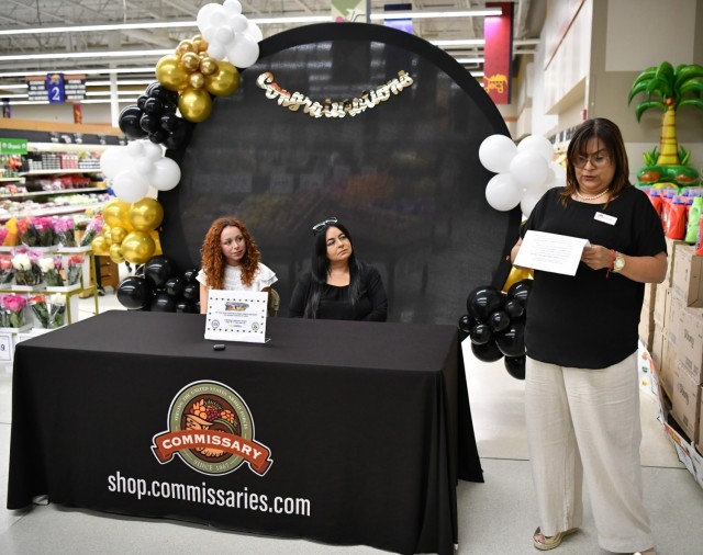 Fort Buchanan Commissary Awards Fisher House Scholarship for Military Children