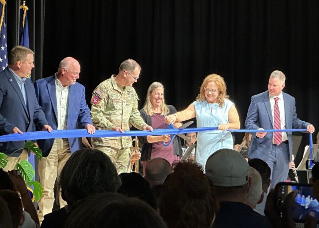 Ribbon-Cutting Ceremony for DoDEA Fort Campbell Middle School