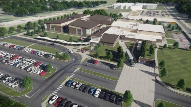 Rendering of DoDEA Fort Campbell Middle School: A Vision of Modern Learning