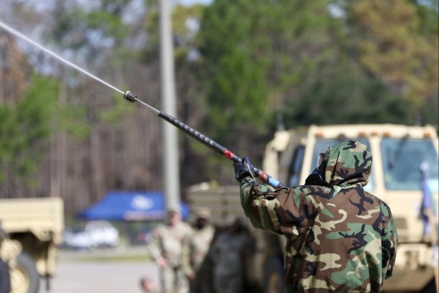 20th CBRNE Command hosts decontamination capabilities exercise on Fort Stewart