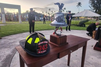Fort Buchanan Remembers the 9/11 attacks with a road march and donating food to the island's disadvantaged
