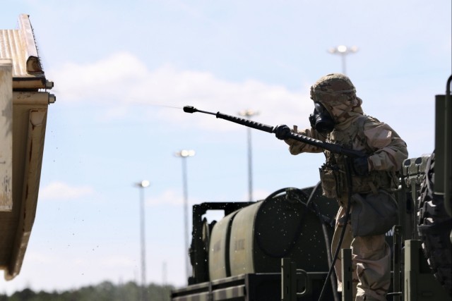 20th CBRNE Command hosts decontamination capabilities exercise on Fort Stewart