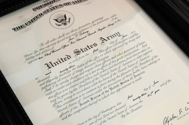 Chief Warrant Officer 4 Jesse S. Deberry was promoted to his current rank during a ceremony at the 20th Chemical, Biological, Radiological, Nuclear, Explosives (CBRNE) Command Headquarters on Aberdeen Proving Ground, Maryland, June 2.  Deberry is...