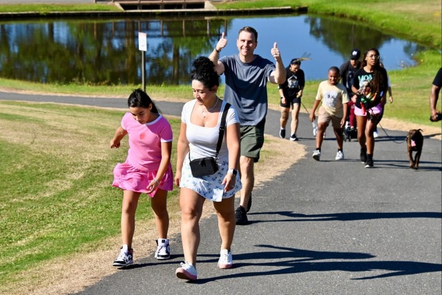 BJACH Hosts Second Annual Dog Walk for Suicide Prevention Month