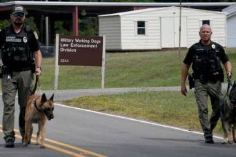 Redstone K-9 unit earns top marks in annual inspection