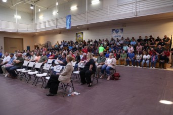 Quarterly awards ceremony September 2025 at Dugway
