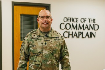 Chaplain strengthens ASC through compassionate service