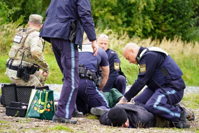 Role-player arrested