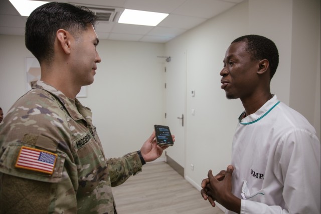 US, Angola experiment with translation app during medical subject matter expert exchange