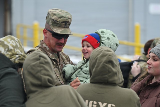 Buffalo-based National Guard Soldiers return home from Horn of Africa deployment on Veterans Day