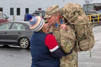 New York National Guard Soldiers Return from Africa Deployment on Veterans Day
