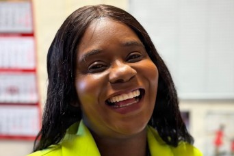 KAISERSLAUTERN, Germany – Twenty-three years ago, Lucy Chesoli-Reinhard moved from her native country of Kenya to Germany. Now she works for the U.S. Ar...