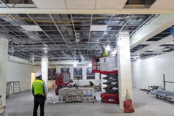 UPDATE: $1.6 Million USAG Humphreys Command Group Renovation Continues