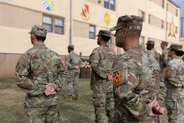 75th FA BDE Patching Ceremony